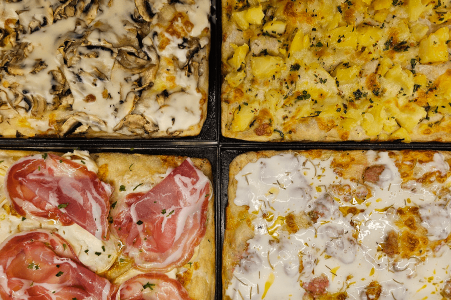 Teglie di pizza